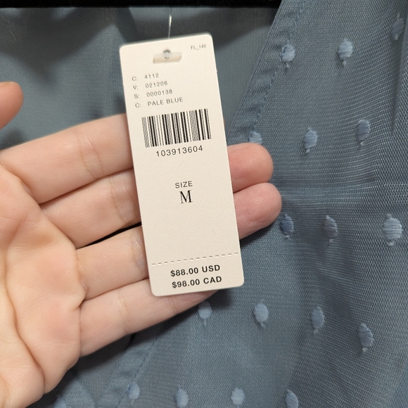 NWT STUNNING Sleeveless Blouse Top With Bow Detail - M - Picture 6 of 9